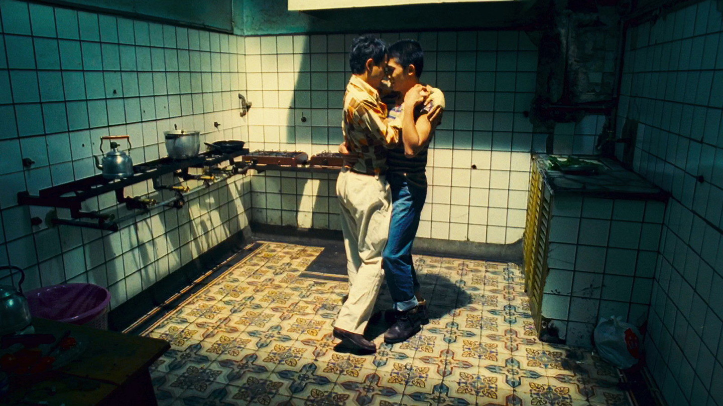 a kitchen tango lesson in Wong Kar-wai’s Happy Together